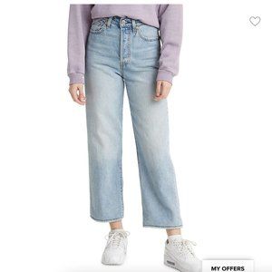 Levis | Ribcage Straight Ankle Jeans